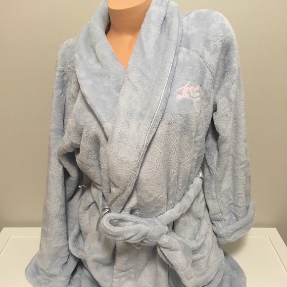 🚨LAST ONE!🚨🆕VS - GREY COZY SHORT ROBE - M/L - Picture 4 of 8